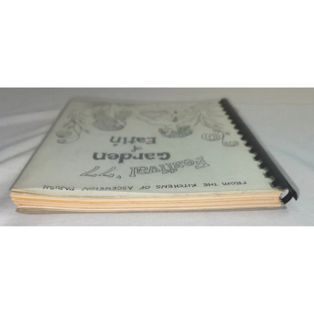 Church of the Ascension Recipe Book Virginia Beach VA Vtg 1977 Risque Adam & Eve